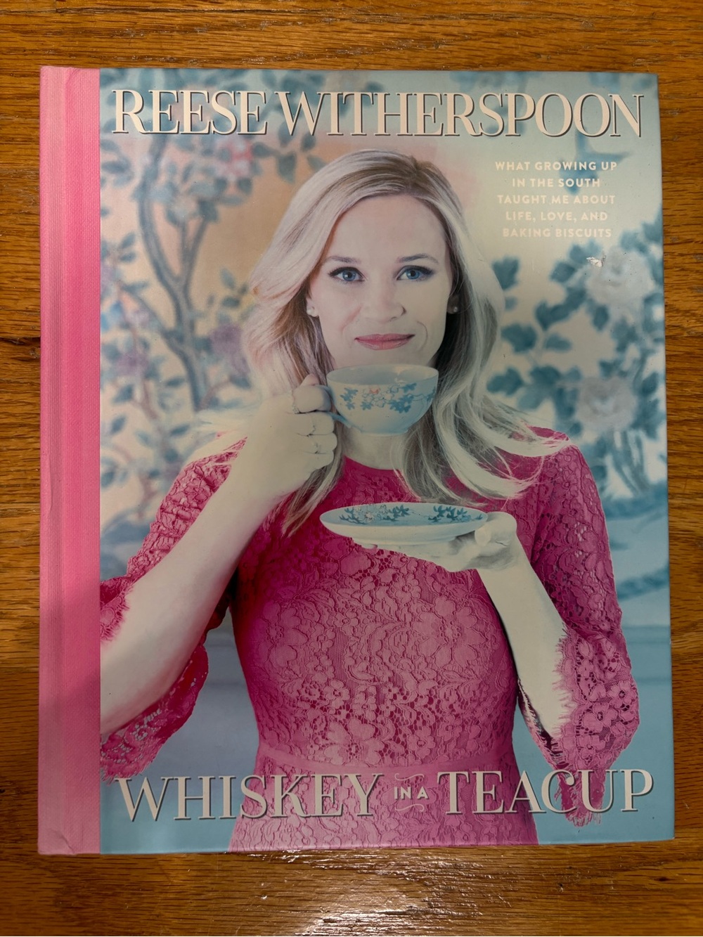 Reese Witherspoon Whiskey in a Teacup Hardcover - Pink Cover